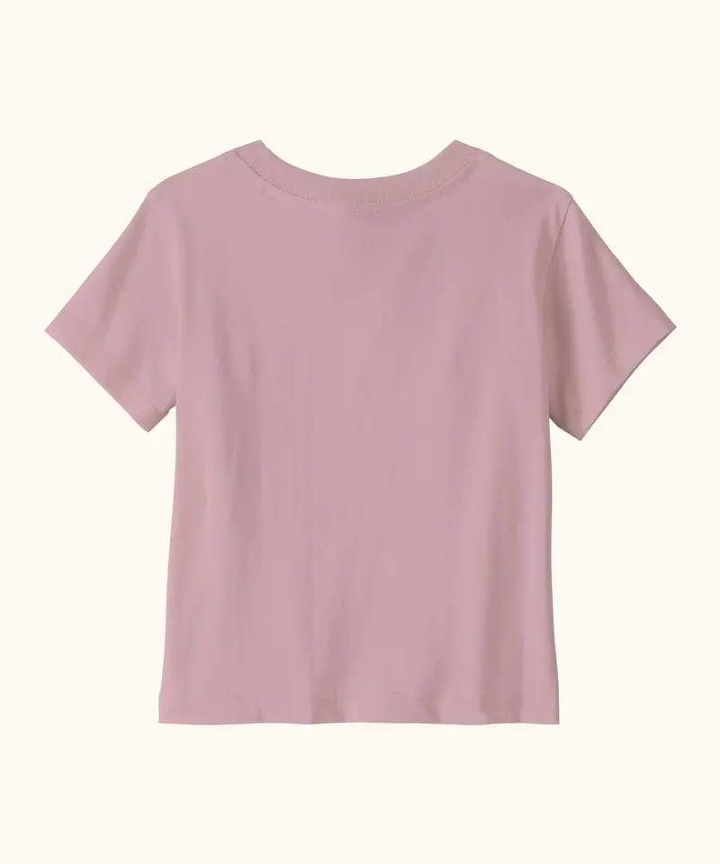 Patagonia Little Kids Fitz Roy Skies T-Shirt - Quiet Violet 2