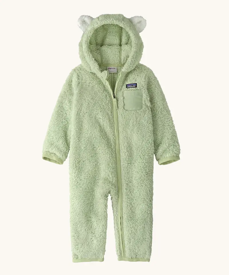 Patagonia Little Kids Furry Friends Bunting - Lichen Green 1
