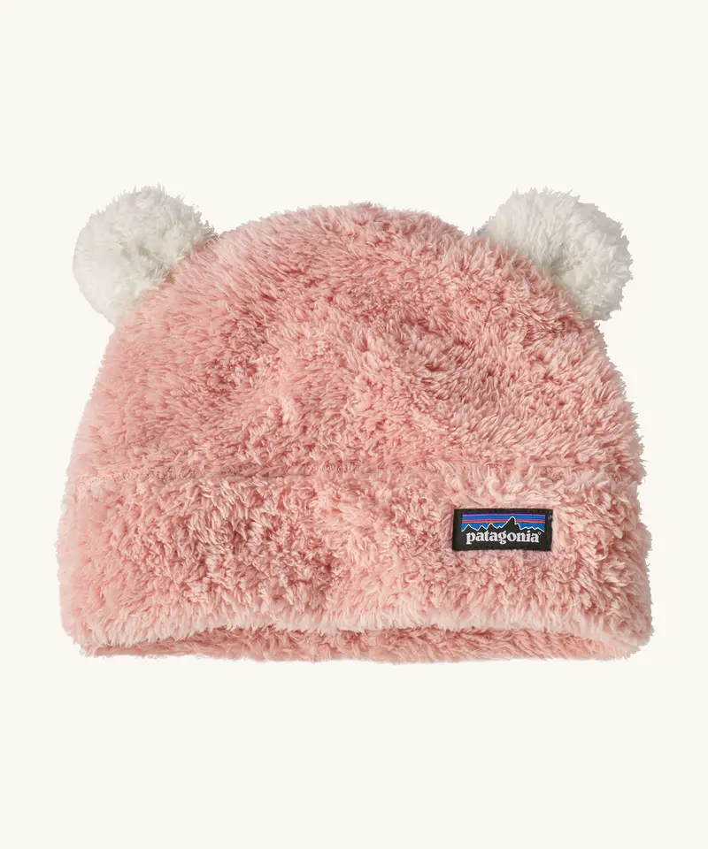Patagonia Little Kids Furry Friends Hat - Mallow Pink 1