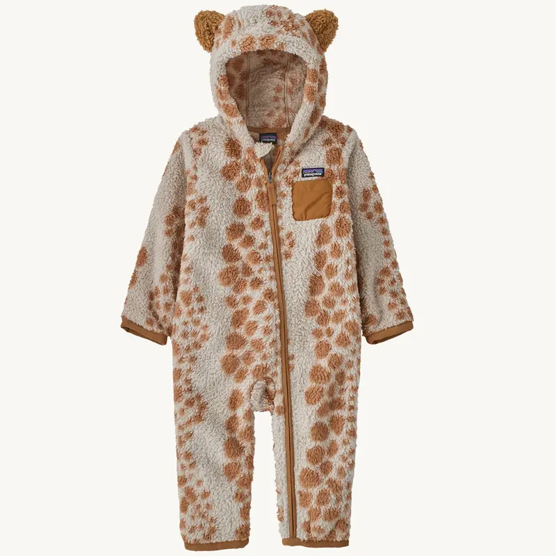 Patagonia Little Kids Furry Friends One-Piece Bunting - Venado / Shroom Taupe 1