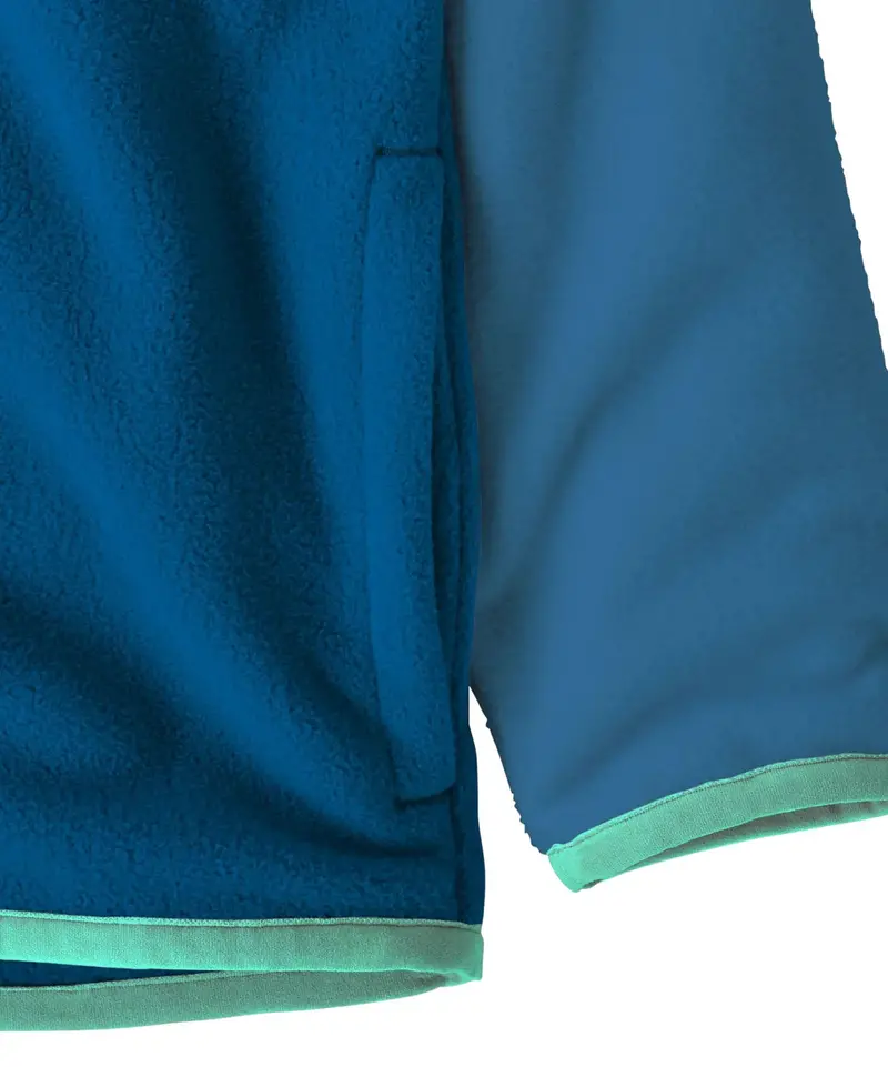 Patagonia Little Kids Micro D™ Snap-T® Jacket - Aquatic Blue 7