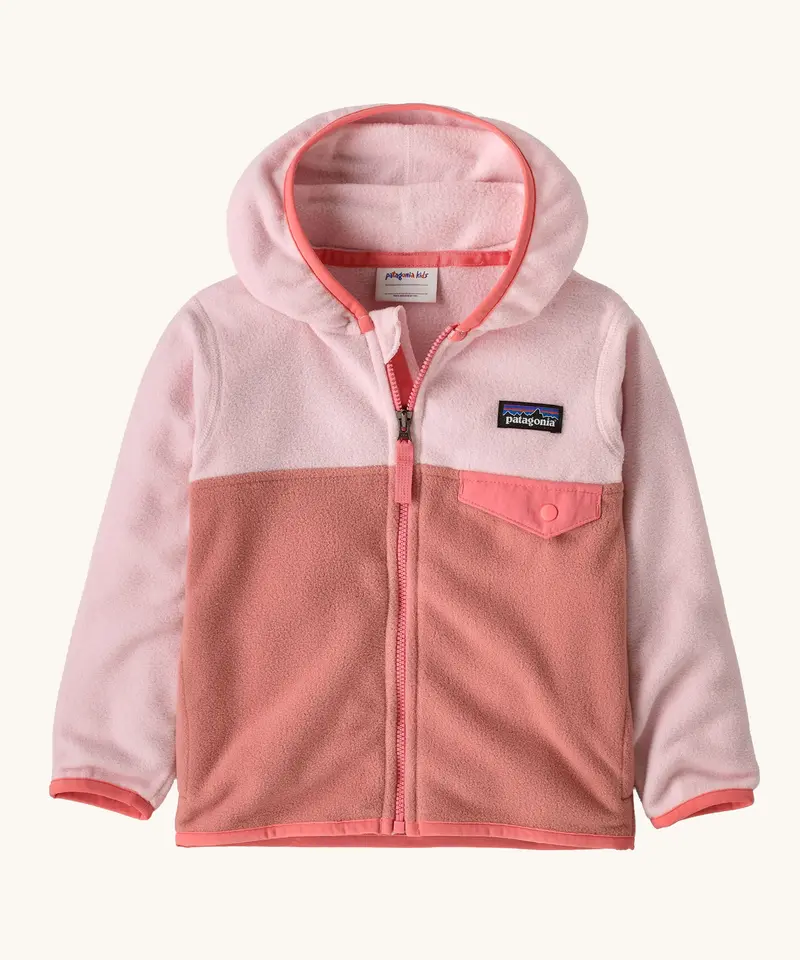 Patagonia Little Kids Micro D™ Snap-T® Jacket - Moment Pink 1