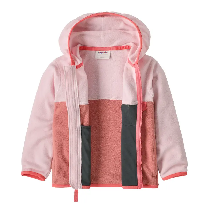 Patagonia Little Kids Micro D™ Snap-T® Jacket - Moment Pink 2