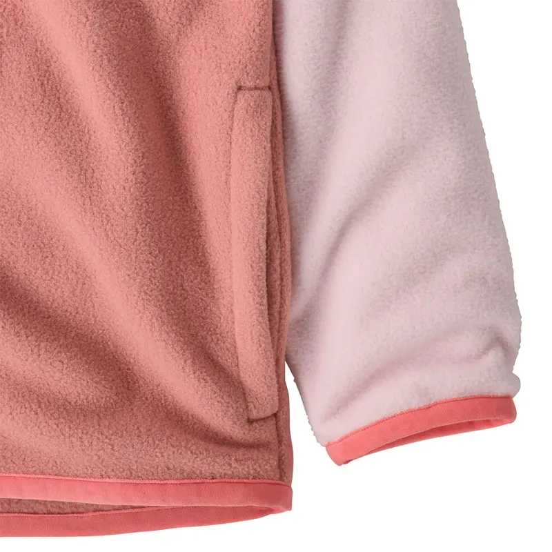 Patagonia Little Kids Micro D™ Snap-T® Jacket - Moment Pink 3