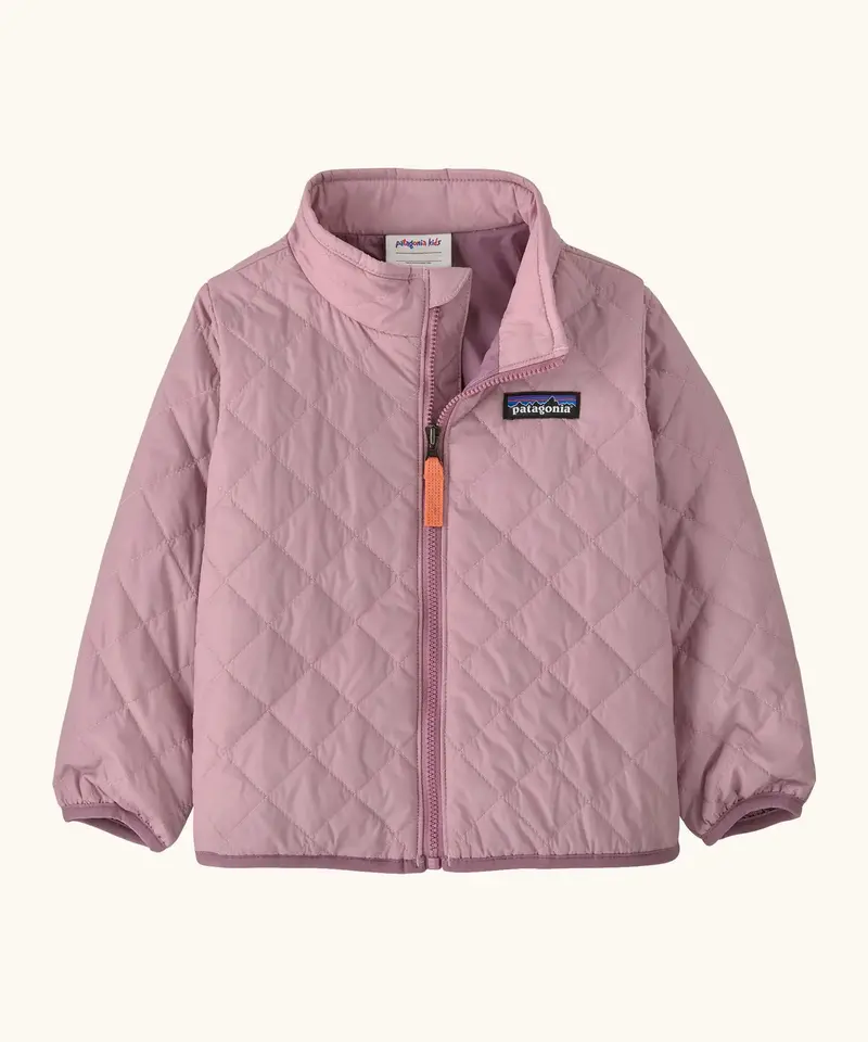 Patagonia Little Kids Nano Puff® Jacket - Quiet Violet 1