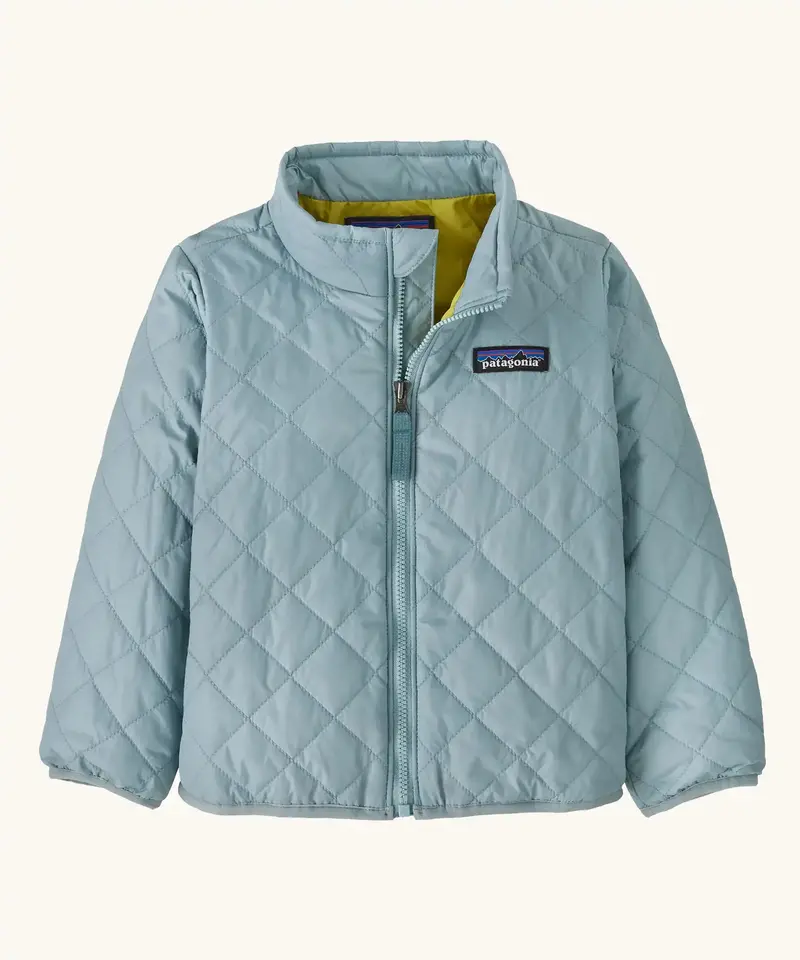 Patagonia Little Kids Nano Puff® Jacket - Thermal Blue 1