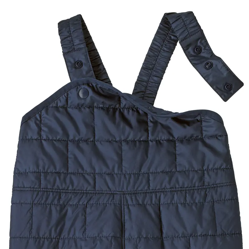 Patagonia Little Kids Nano Puffer Overalls - Sparkle Pink 3