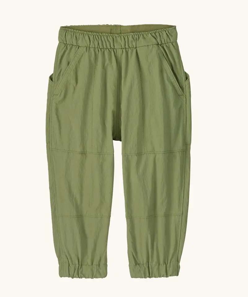 Patagonia Little Kids Outdoor Everyday Pants - Buckhorn Green 1
