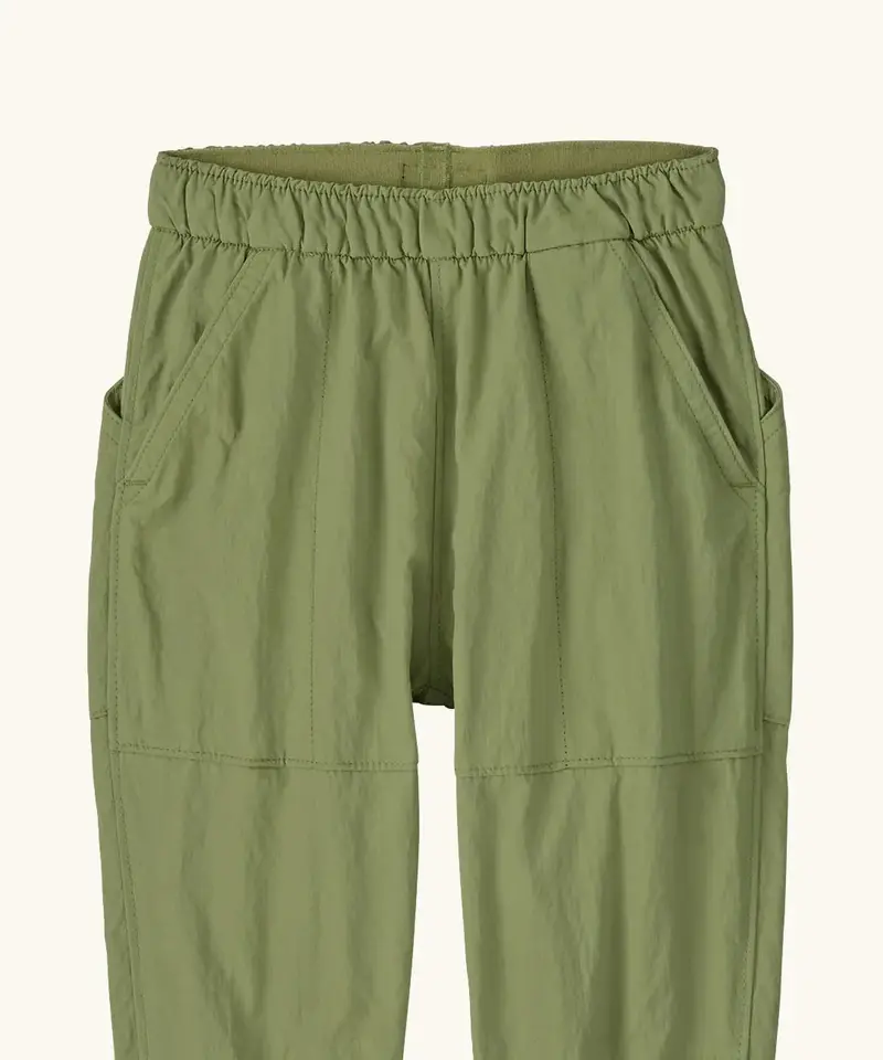 Patagonia Little Kids Outdoor Everyday Pants - Buckhorn Green 2