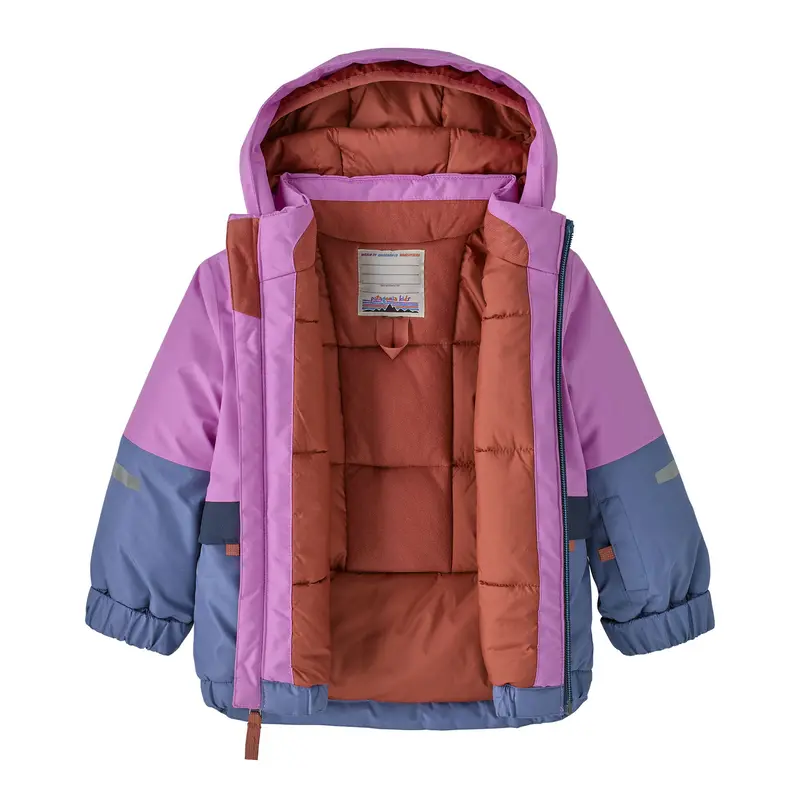 Patagonia Little Kids Snow Pile Jacket - Brisk Purple 2