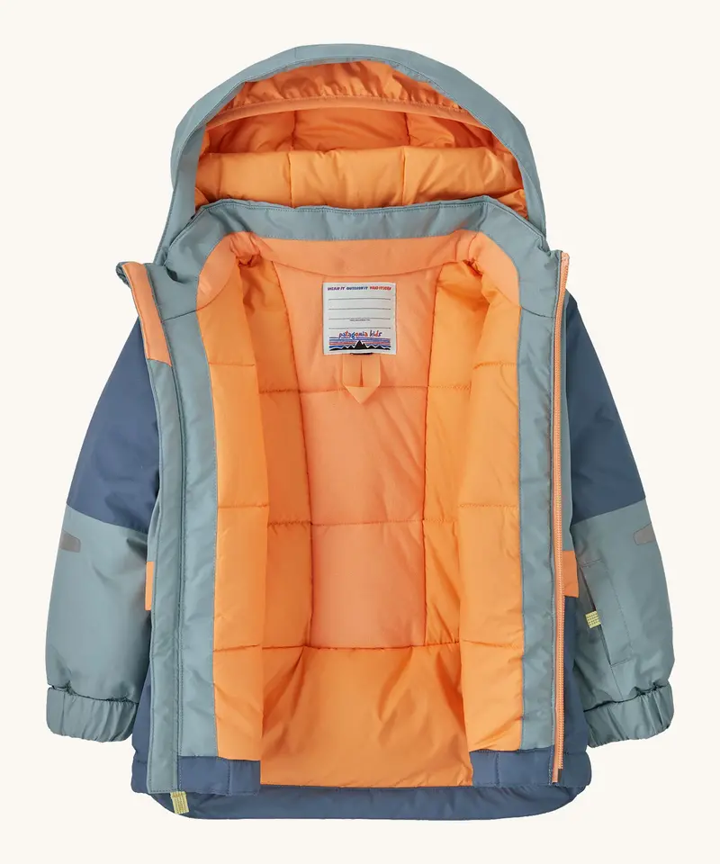 Patagonia Little Kids Snow Pile Jacket - Ellwood Green 4