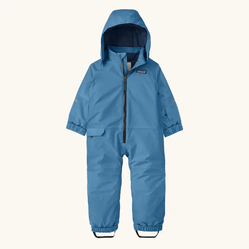 Patagonia Little Kids Snow Pile One-Piece - Blue Bird 1