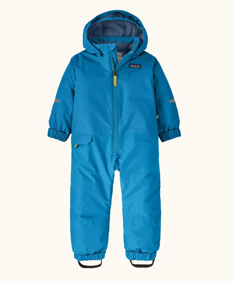 Patagonia Little Kids Snow Pile One-Piece - Uplift Blue 1