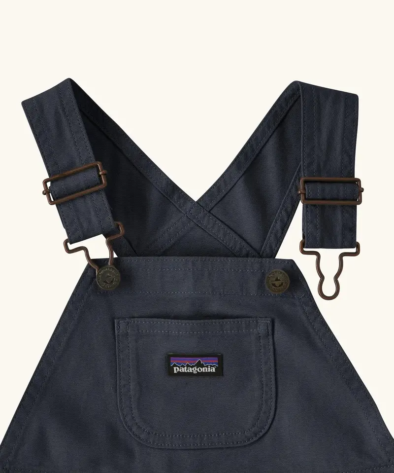 Patagonia Little Kids Stand Up™ Shortalls - Smolder Blue 2