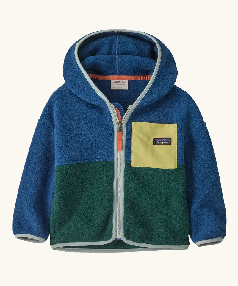 Patagonia Little Kids Synchilla® Hoody - Clement Blue 1