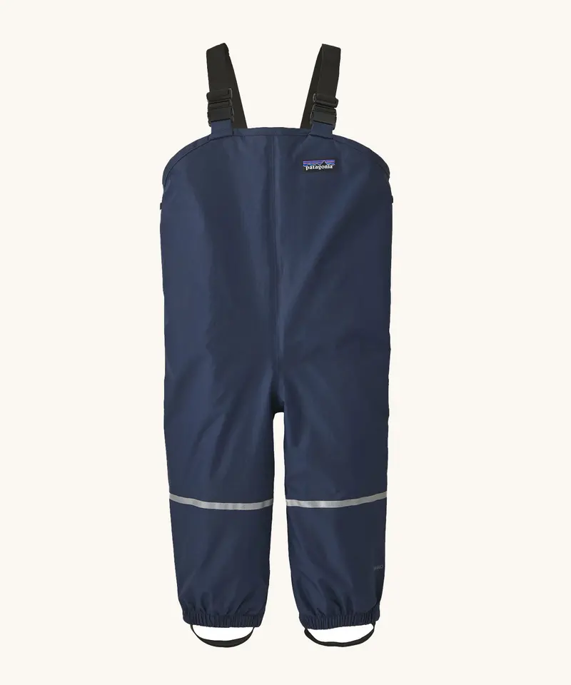 Patagonia Little Kids Torrentshell 3L Rain Bibs - New Navy 1
