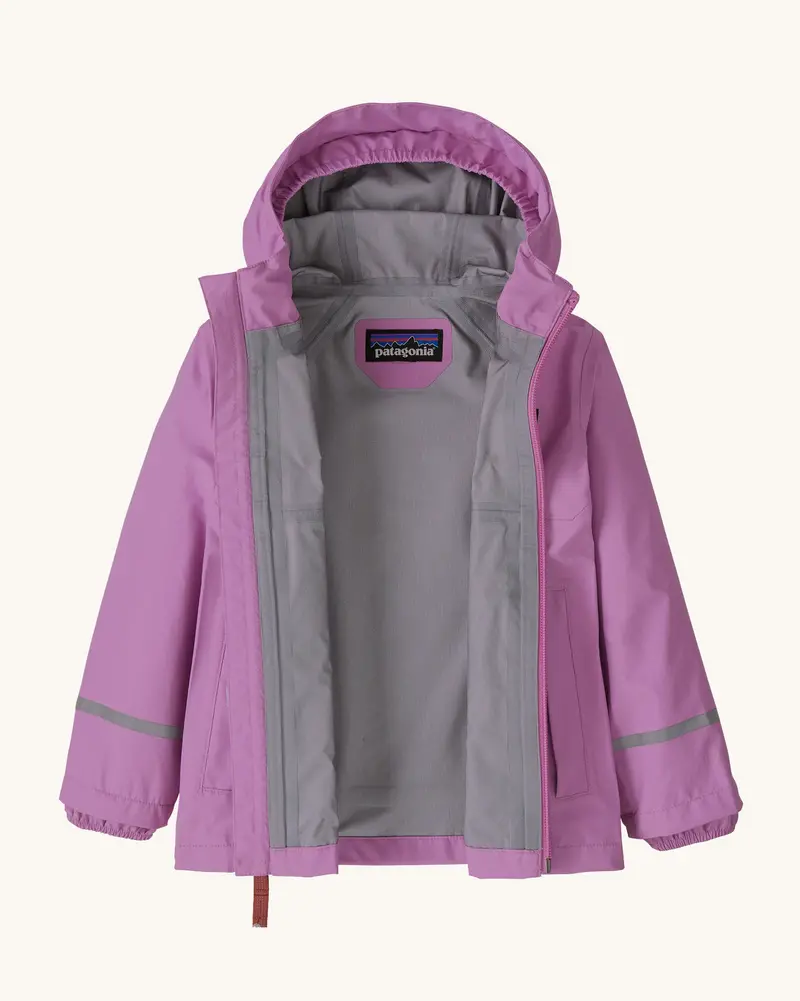 Patagonia Little Kids Torrentshell 3L Waterproof Jacket - Brisk Purple 2