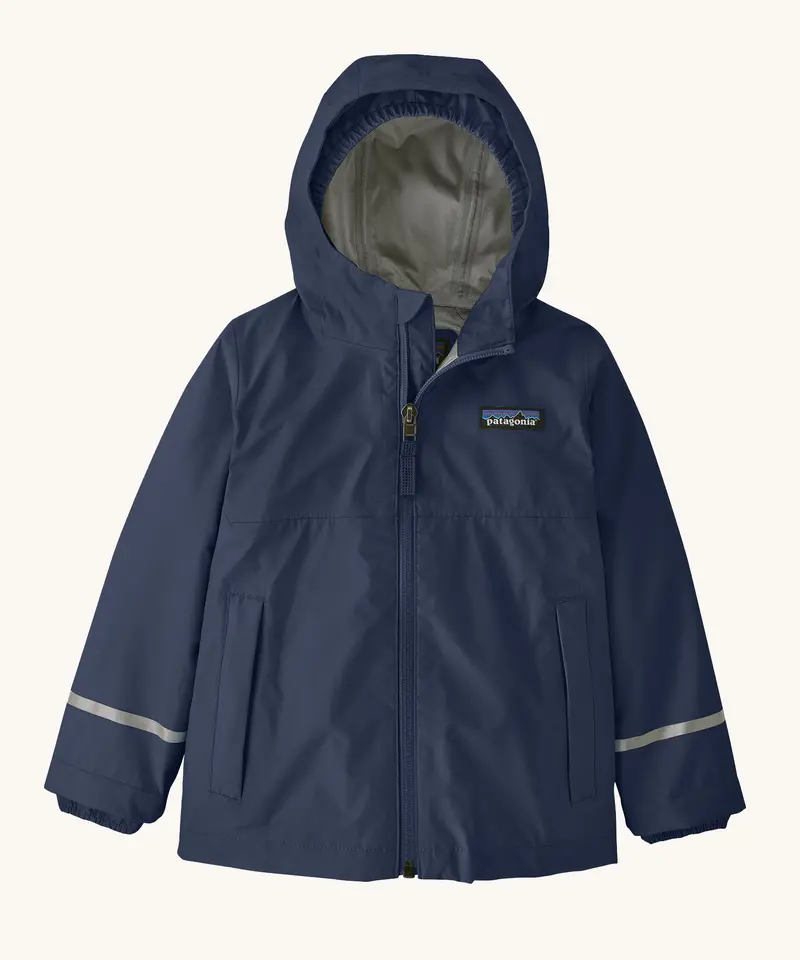 Patagonia Little Kids Torrentshell 3L Waterproof Jacket - New Navy 1
