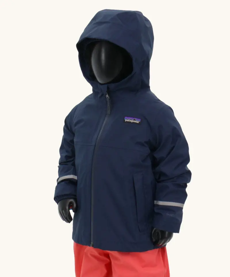 Patagonia Little Kids Torrentshell 3L Waterproof Jacket - New Navy 3