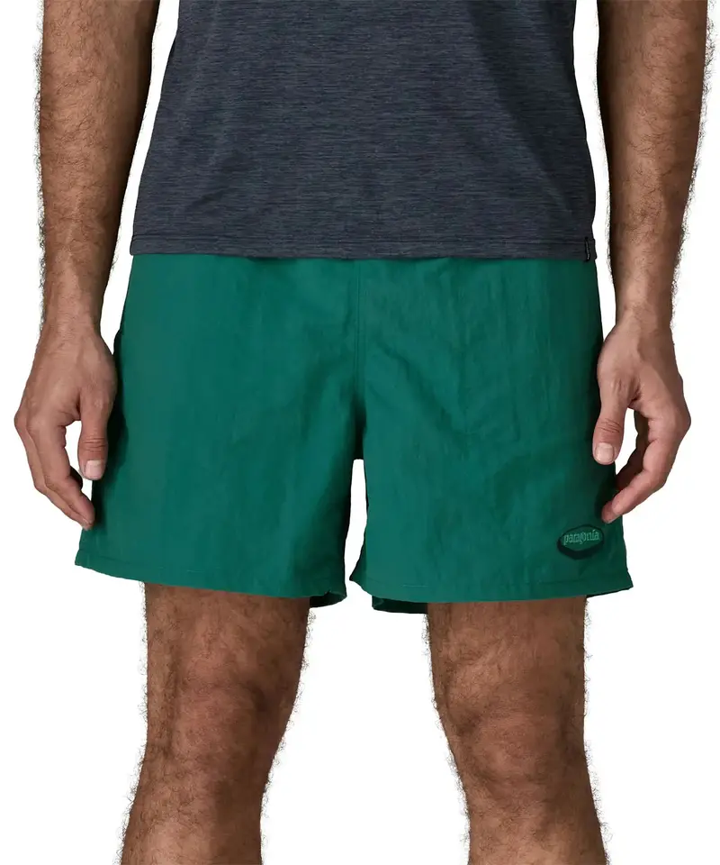 Patagonia Men's Baggies™ Shorts - '95 Logo / Gem Green 5
