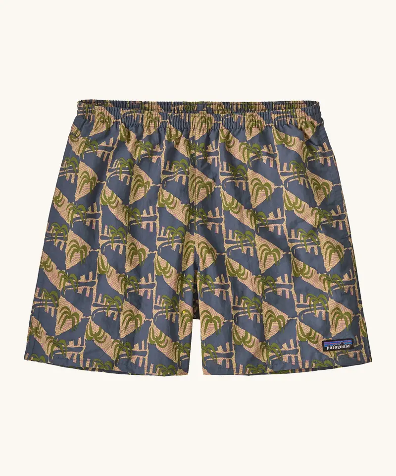 Patagonia Men's Baggies™ Shorts - Jaguar Geo / Dolomite Blue 1