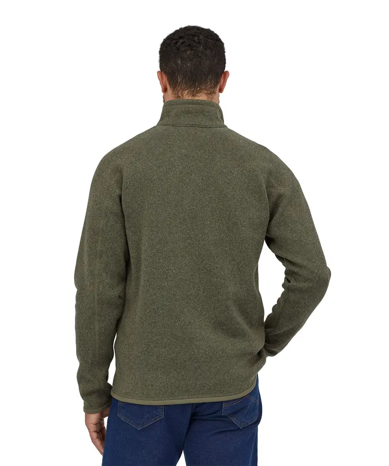 Patagonia Men's Better Sweater Fleece 1/4 Zip - Industrial Green 3