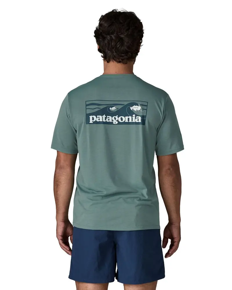 Patagonia Men's Capilene® Cool Daily Shirt - Boardshort Blue Sage 3