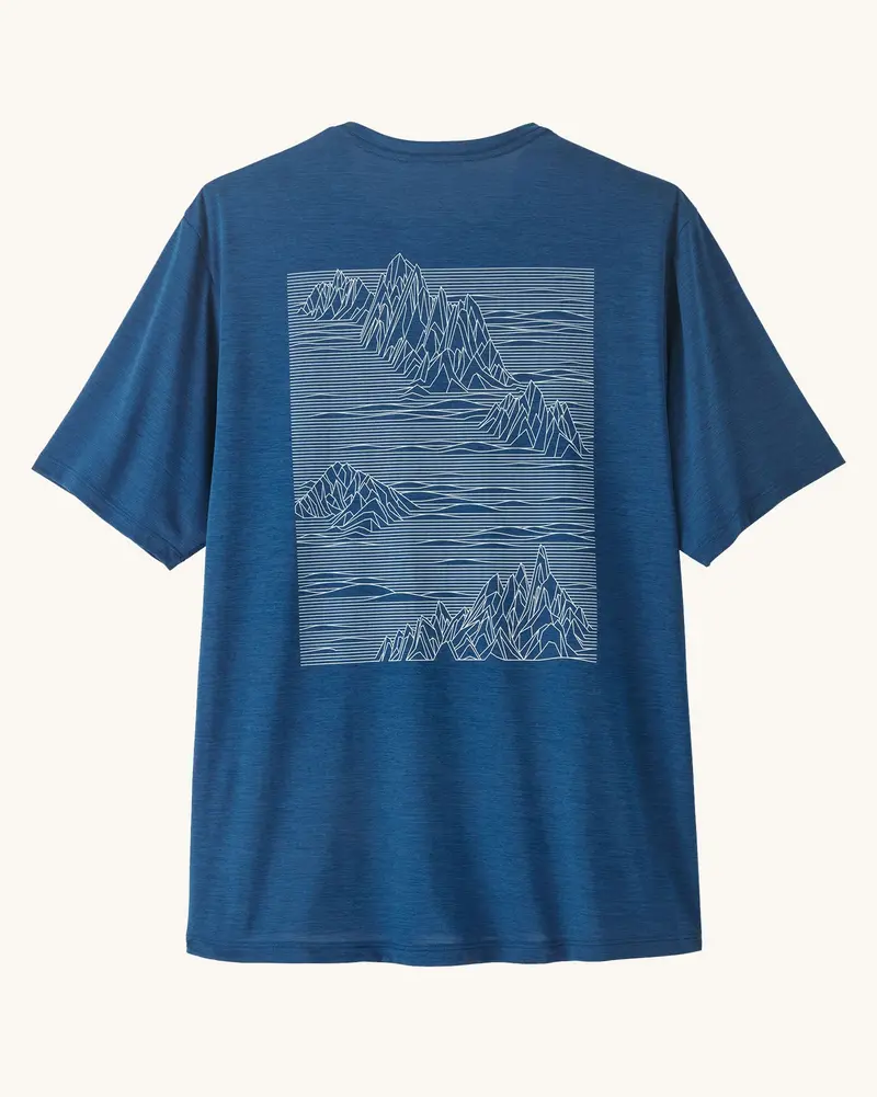 Patagonia Men's Capilene® Cool Daily Shirt - Strataspire / Clement Blue 1