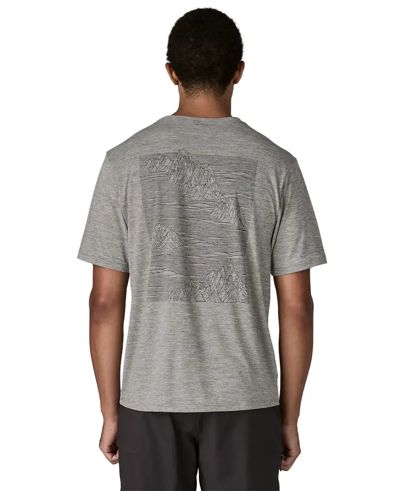 Patagonia Men's Capilene® Cool Daily Shirt - Strataspire / Clement Blue 4