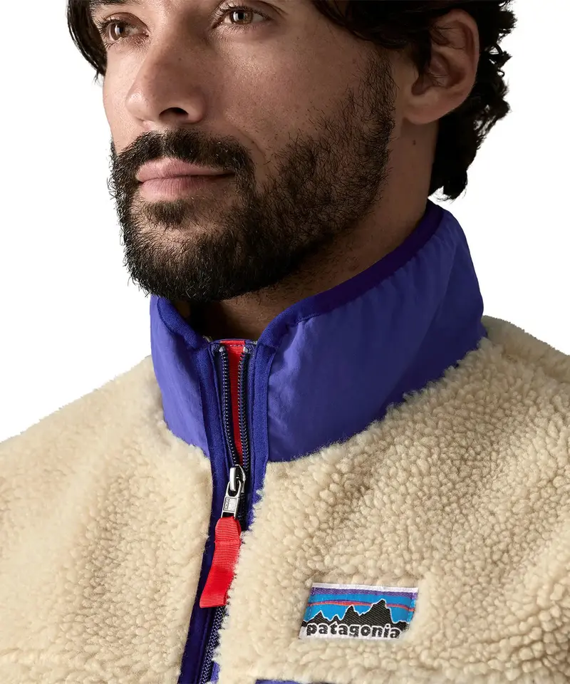 Patagonia Men's Classic Retro-X Fleece Vest - Dark Natural 3