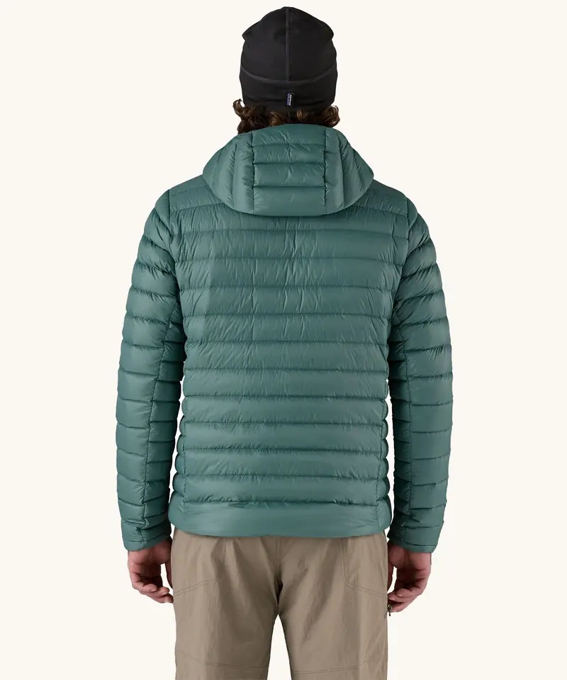 Patagonia Men's Down Sweater Hoody Jacket - Wetland Blue 3