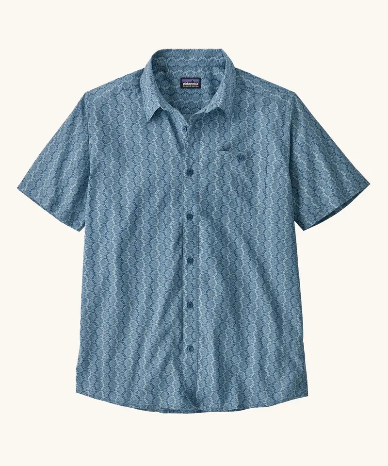 Patagonia Men's Go To Shirt - Kaleidoscope / Still Blue 1