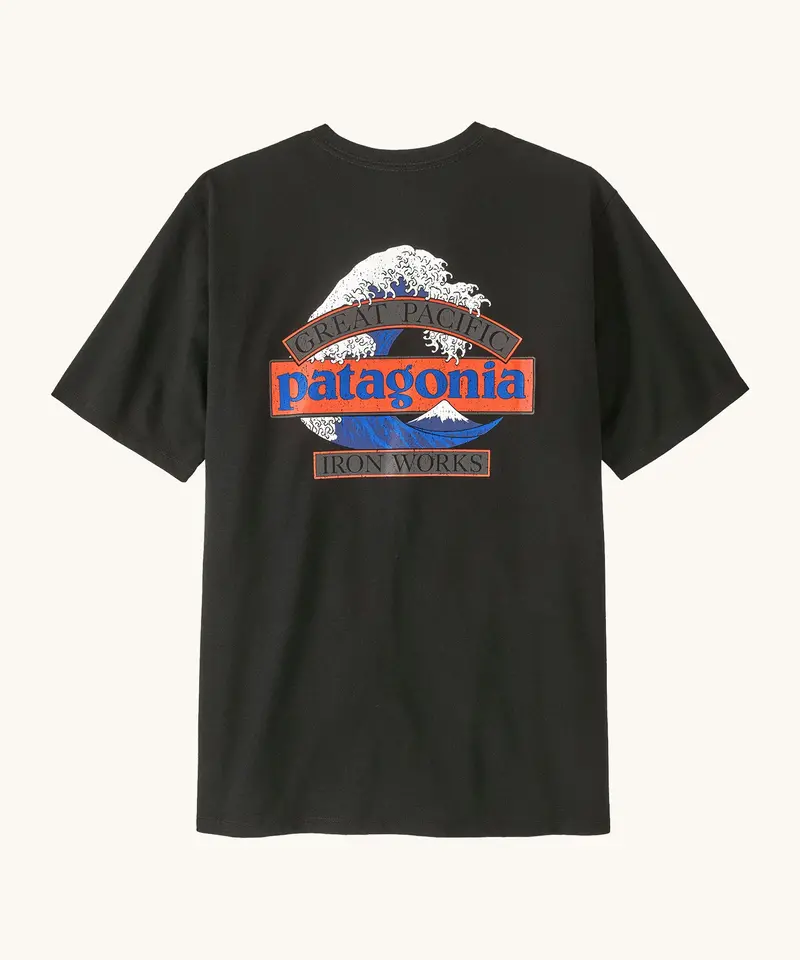 Patagonia Men's Great Waves Responsibili-Tee® - Black 1