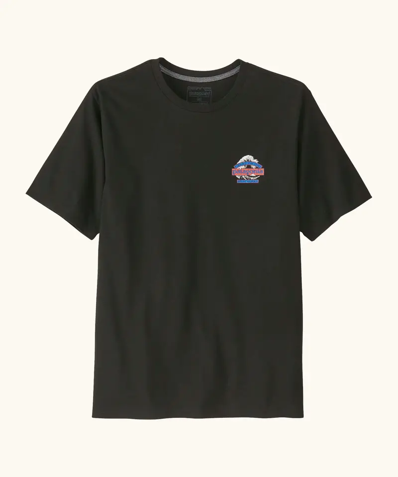 Patagonia Men's Great Waves Responsibili-Tee® - Black 2