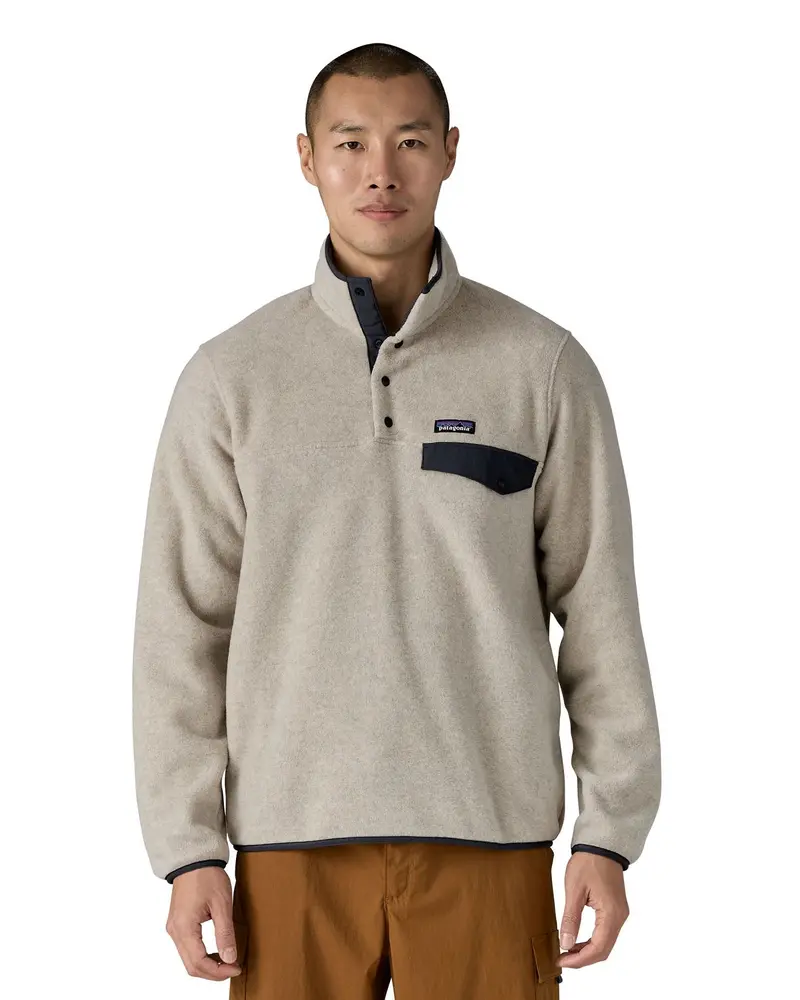 Patagonia Men's Lightweight Synchilla® Snap-T Fleece - Aqua Stone 2