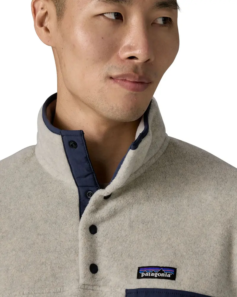 Patagonia Men's Lightweight Synchilla® Snap-T Fleece - Aqua Stone 6