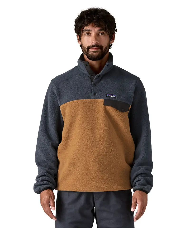 Patagonia Men's Lightweight Synchilla® Snap-T Fleece - Deer Brown 2