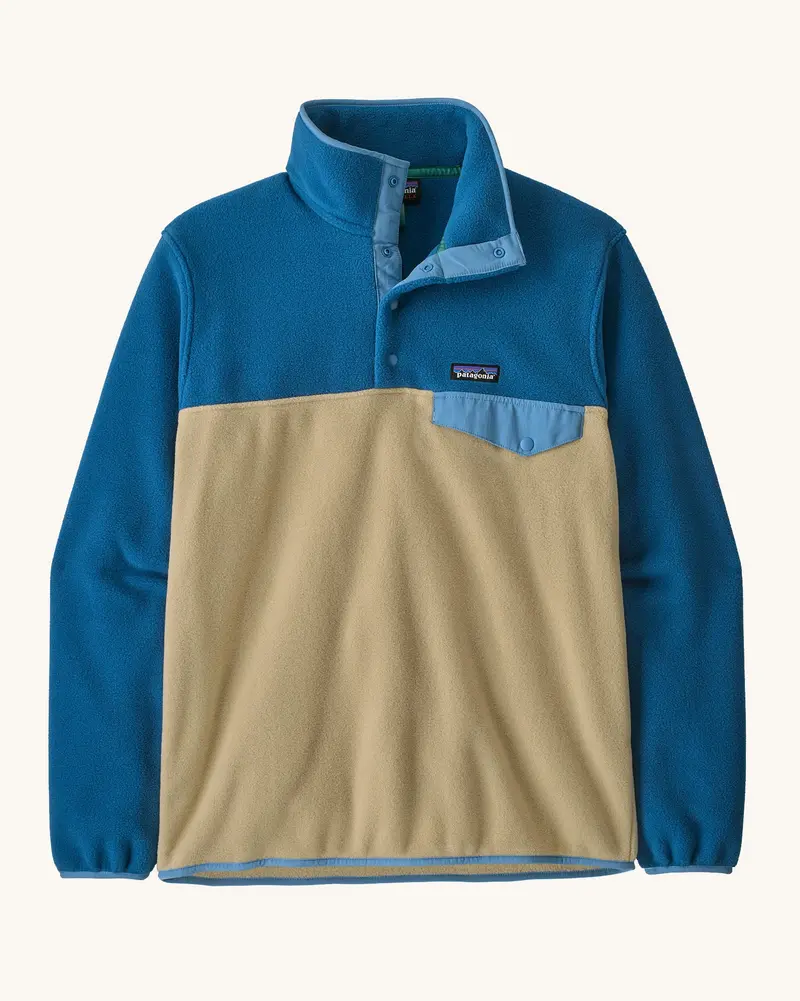 Patagonia Men's Lightweight Synchilla® Snap-T Fleece - Nautilus Tan 1