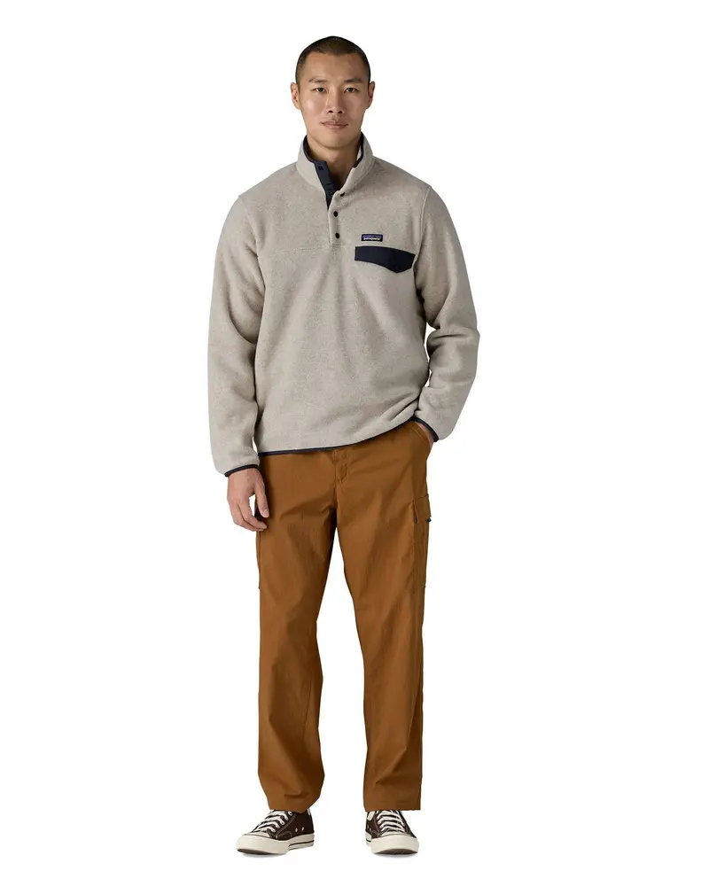 Patagonia Men's Lightweight Synchilla® Snap-T Fleece - Nautilus Tan 4