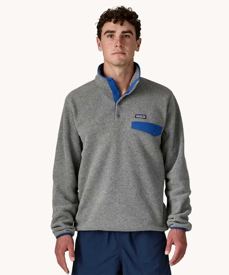 Patagonia Men's Lightweight Synchilla® Snap-T Fleece - Old Growth Green 2