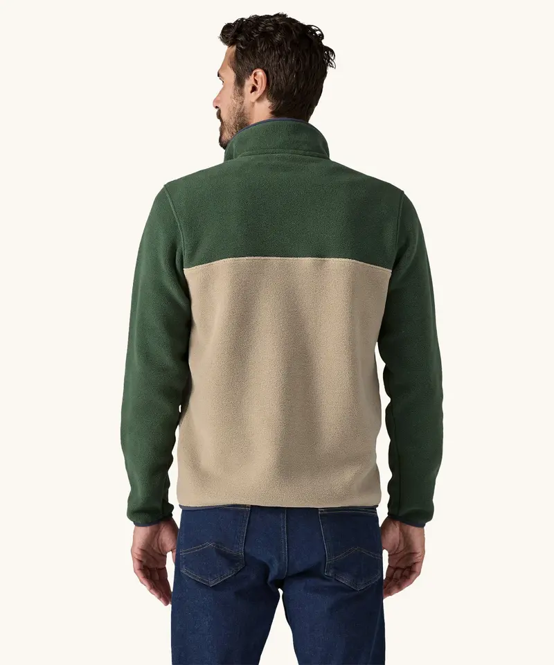 Patagonia Men's Lightweight Synchilla® Snap-T Fleece - Seabird Grey 3