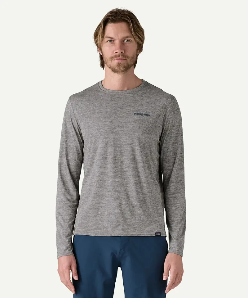 Patagonia Men's Long-Sleeved Capilene Cool Daily Graphic Shirt - Waters 2