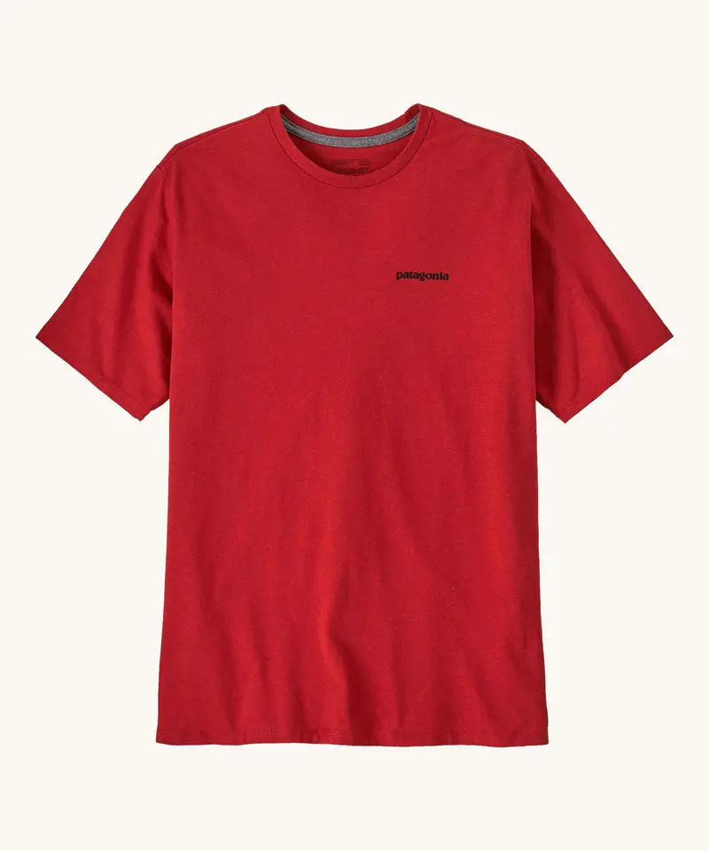 Patagonia Men's P-6 Logo Responsibili-Tee® - Amanita Red 2