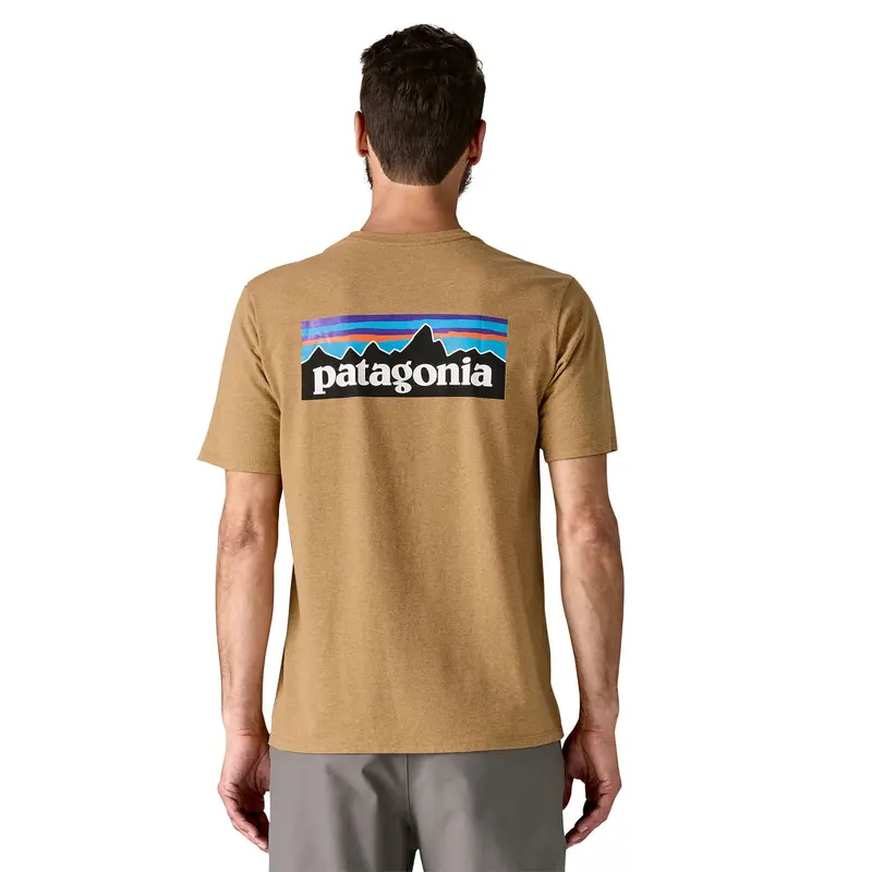 Patagonia Men's P-6 Logo Responsibili-Tee® - Amanita Red 3