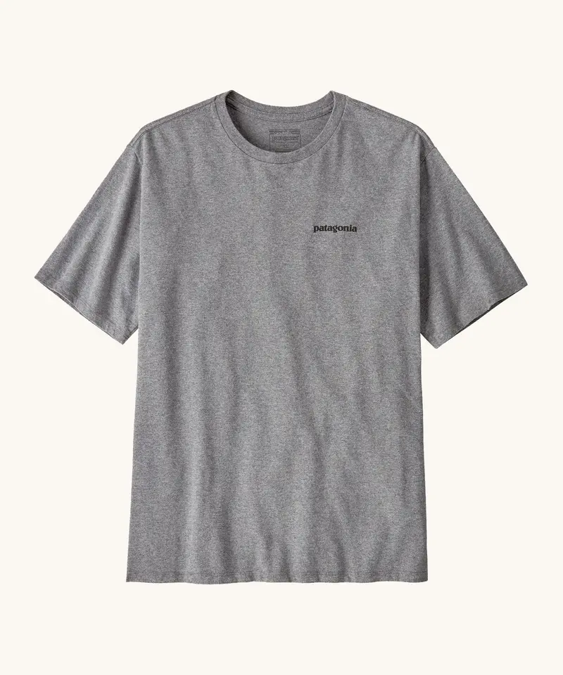 Patagonia Men's P-6 Logo Responsibili-Tee® - Gravel Heather 4
