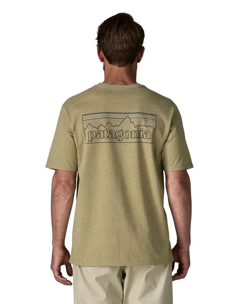 Patagonia Men's P-6 Logo Responsibili-Tee® - Gumtree Green 3