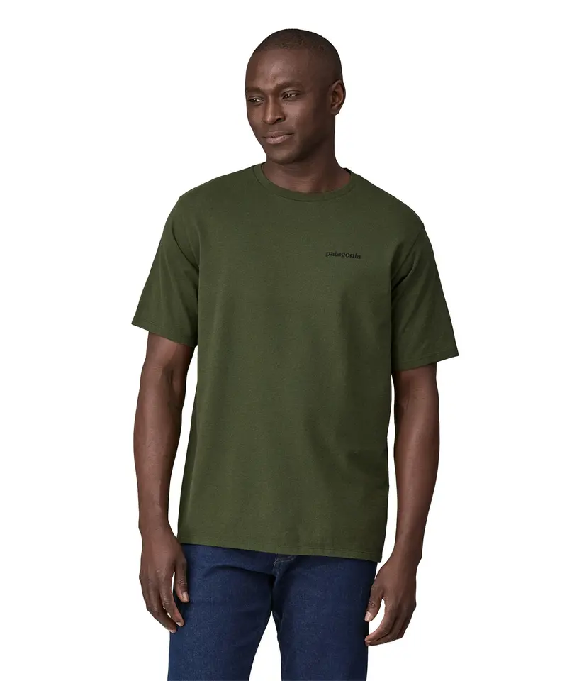 Patagonia Men's P-6 Logo Responsibili-Tee - Redtail Rust 2