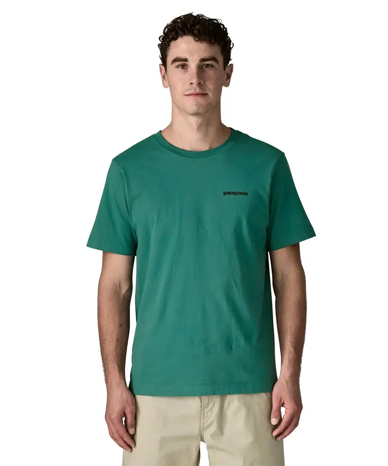 Patagonia Men's P-6 Logo T-Shirt - Gem Green 2