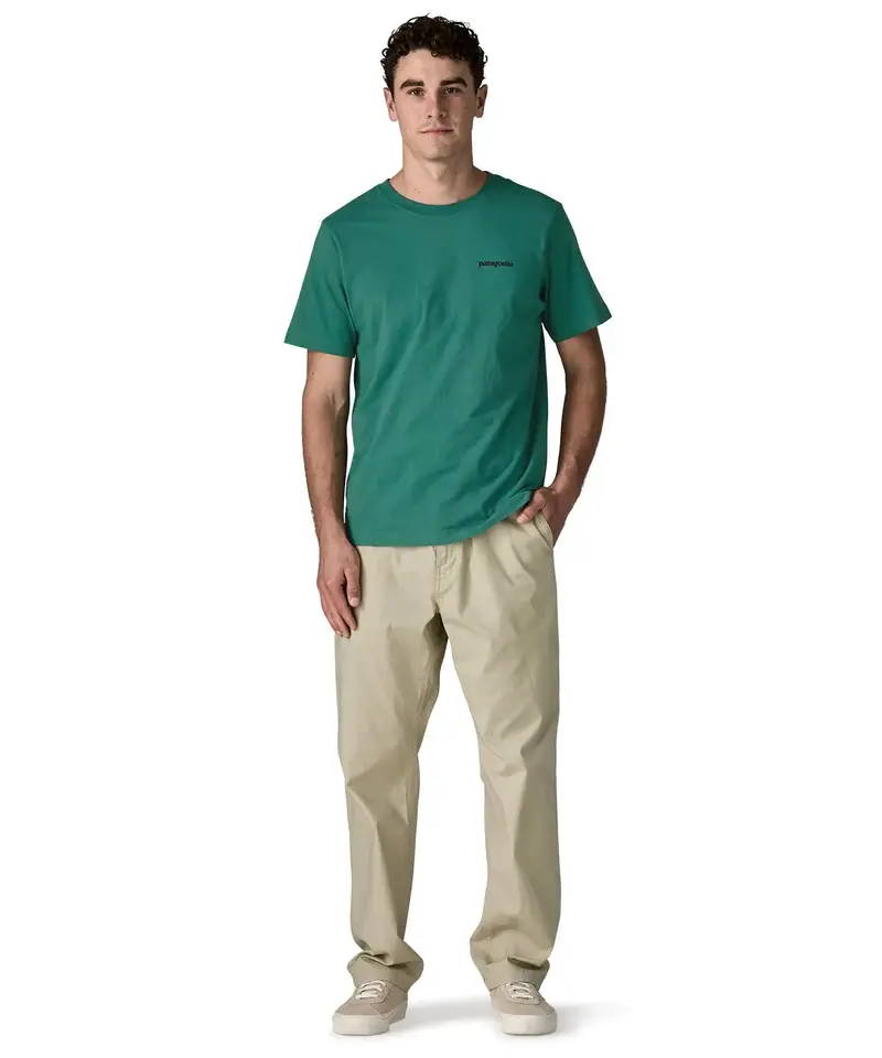 Patagonia Men's P-6 Logo T-Shirt - Gem Green 4