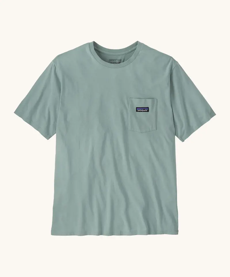 Patagonia Men's Regenerative Daily Pocket Tee - Thermal Blue 1